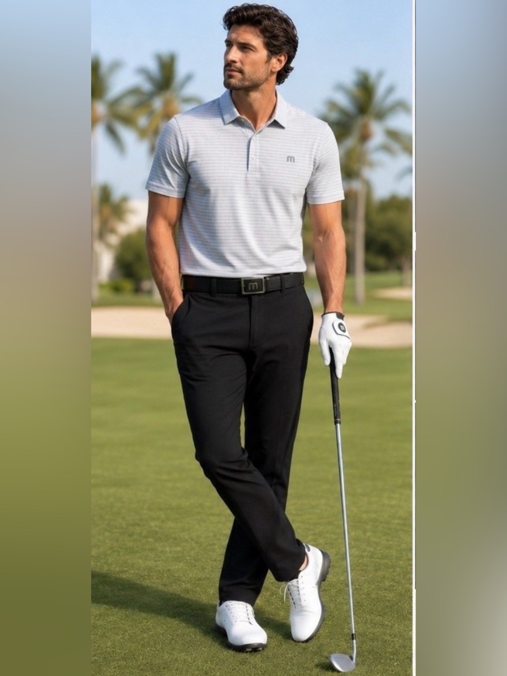 Travis Mathew Open To Close Classic Performance Black Men's Pant 32